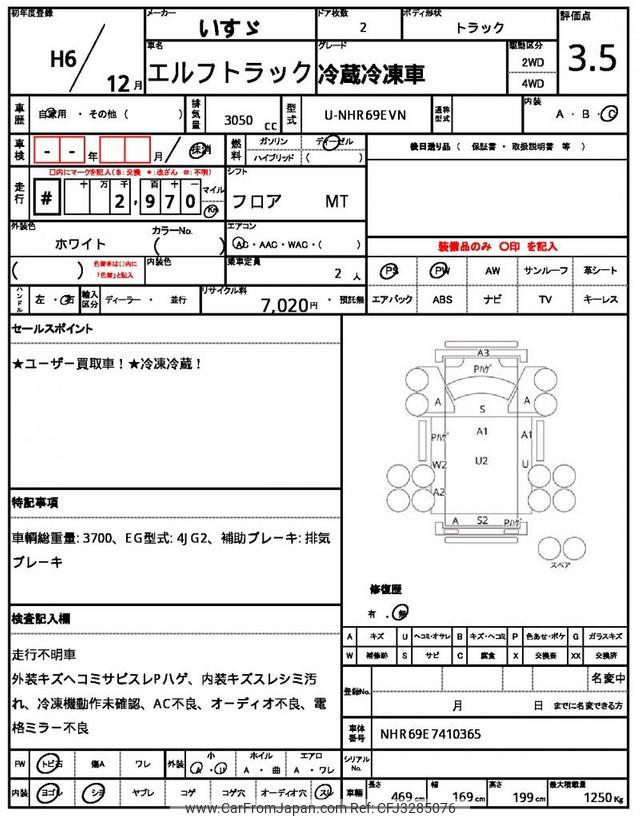 Isuzu Elf Truck 1994 thumbnail 21