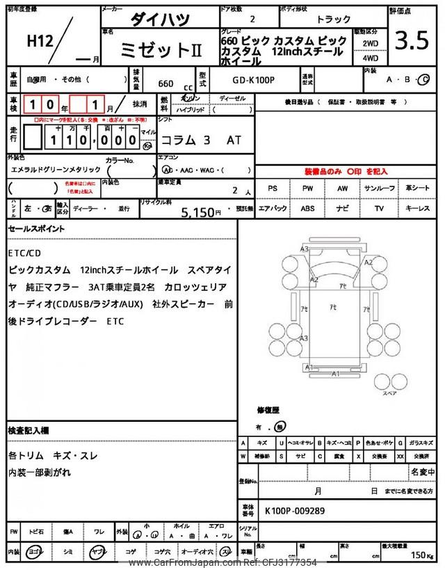 Daihatsu Midget II 2000 thumbnail 21
