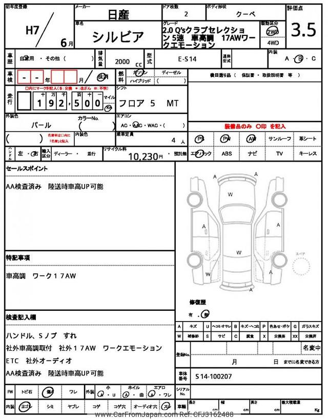 Nissan Silvia 1995 thumbnail 21