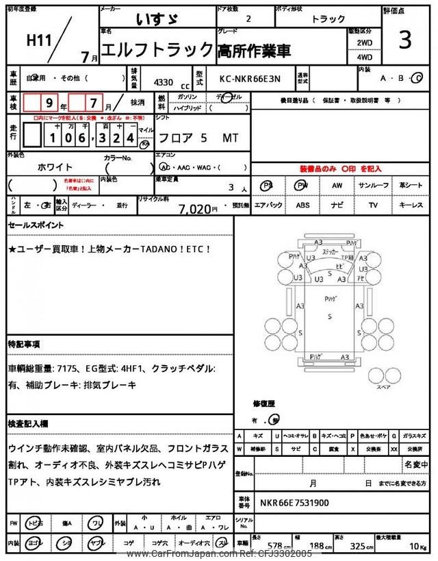Isuzu Elf Truck 1999 thumbnail 21