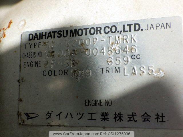 Daihatsu Hijet Truck 2000 thumbnail 21