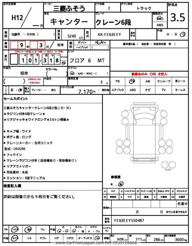 Mitsubishi Fuso Canter 2000 thumbnail 21
