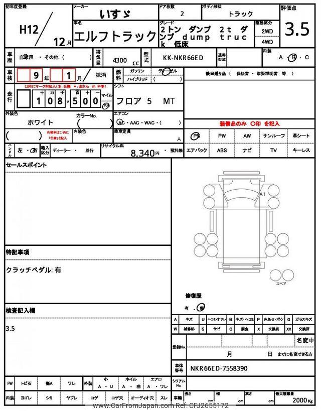 Isuzu Elf Truck 2000 thumbnail 9
