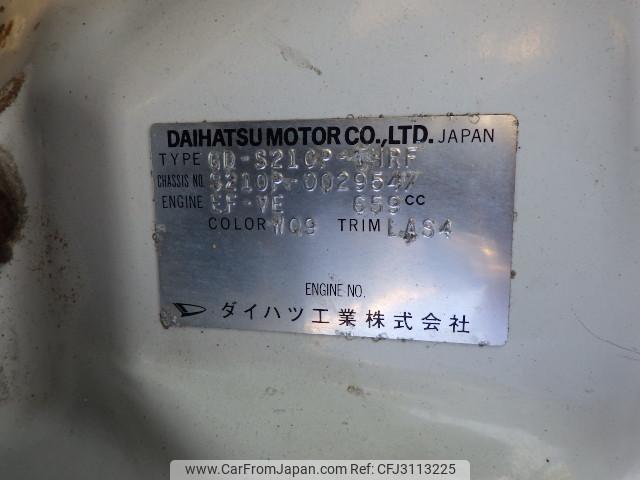 Daihatsu Hijet Truck 1999 thumbnail 21