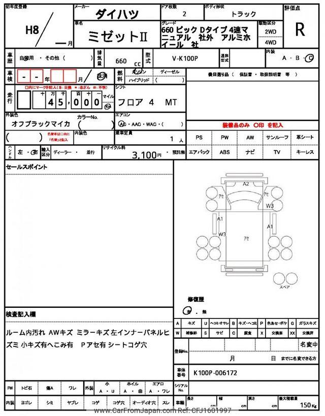 Daihatsu Midget II 1996 thumbnail 21
