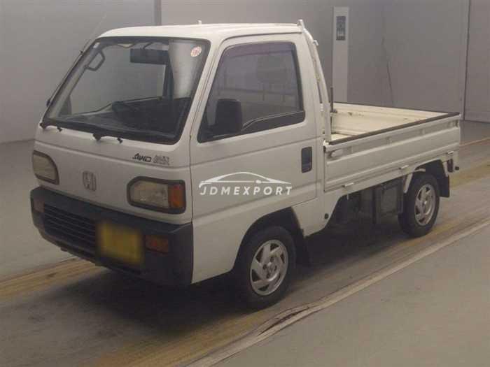 Honda Acty Truck 1991 thumbnail 2