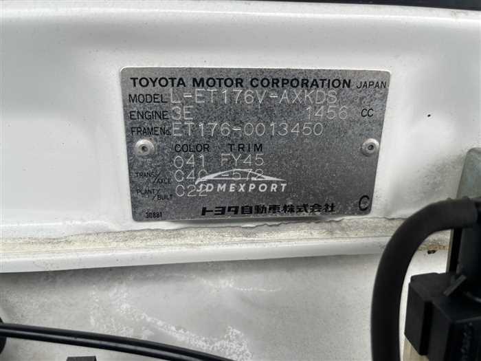 Toyota Corona Van 1988 thumbnail 20